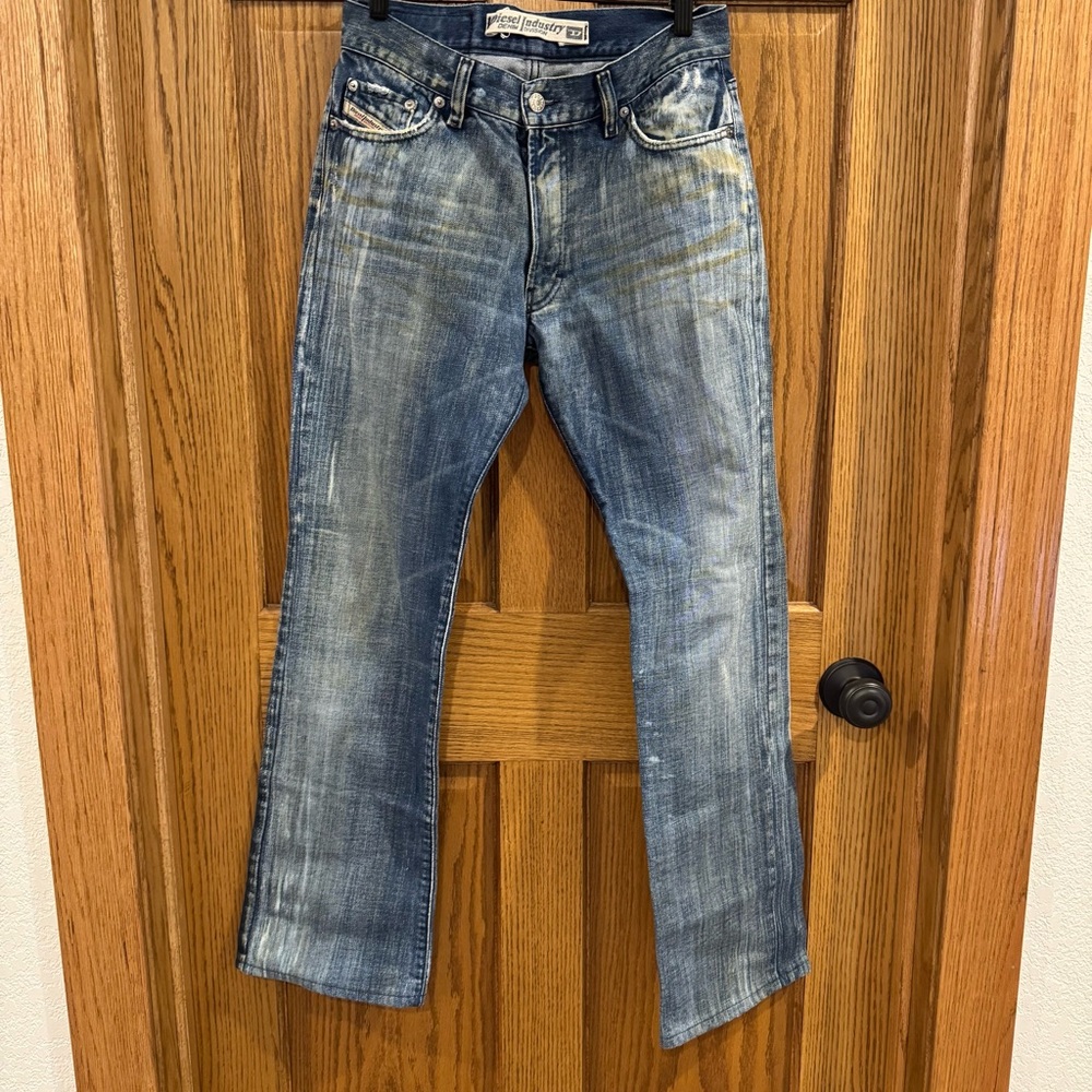 Diesel “Fanker” Made in Italy low rise jeans. Y2K 2001. Size 30